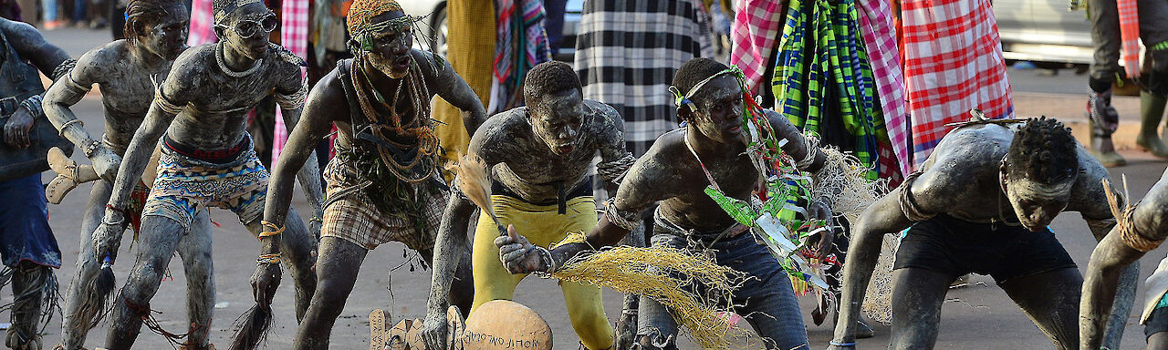 Karnevalsparade in Bissau