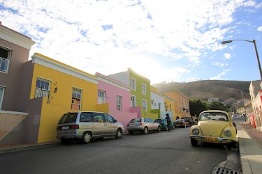 Straßenszene in Kapstadt