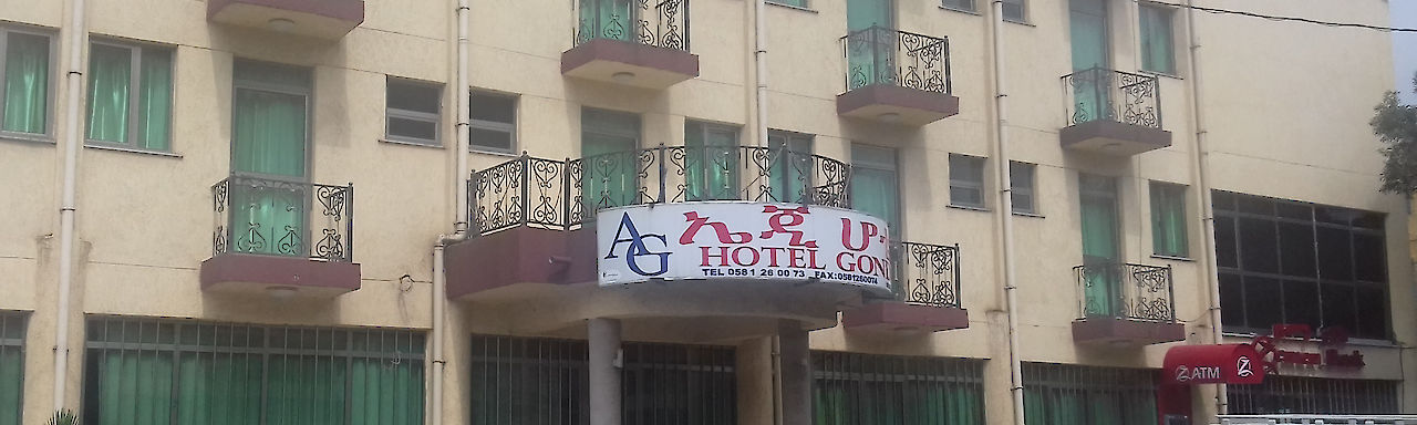Eingang des AG Hotels