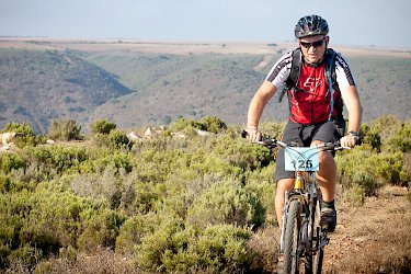 Mountainbike in Südafrika