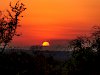 Sonnenuntergang im Krüger-Nationalpark