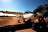 Flugzeug im Selous