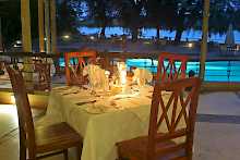 Restaurant der Chobe Safari Lodge