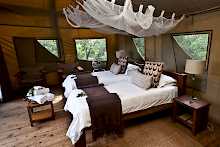 Doppelzimmer des Miombo Safari Camps