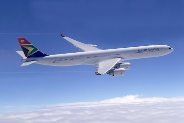 Flugzeug der South African Airways
