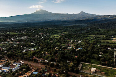 Kilimandscharo über Moshi