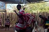 Tanzende Frau in eSwatini