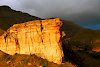 Fels im Golden-Gate-Highland-Nationalpark
