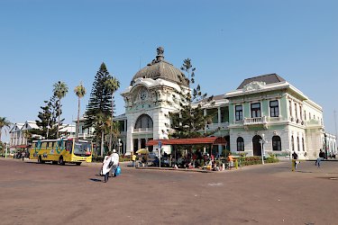 Der Bahnhof in Maputo