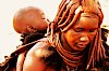 Himba Frau mit Kind
