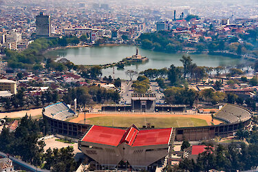 Luftaufnahme von Antananarivo