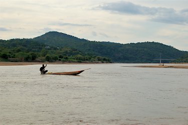 Blick auf den Luangwafluss