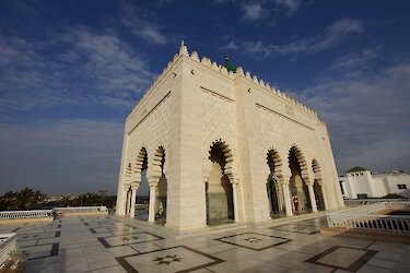 Mausoleum von Mohammed V. in Rabat