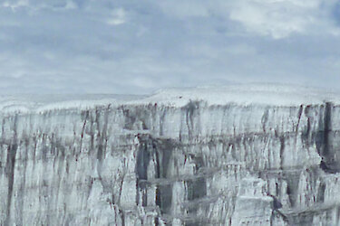 Gletscher am Kilimandscharo