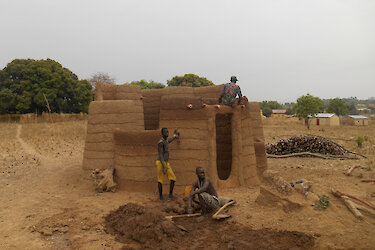 Lehmbaute der Tamberma