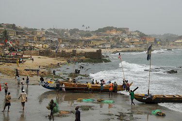 Hafen von Accra