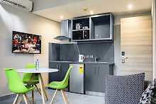 Küchenzeile im Urbano Hotel