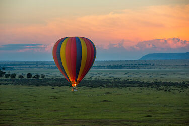 Heißluftballon Mara Engai Wilderness Lodge