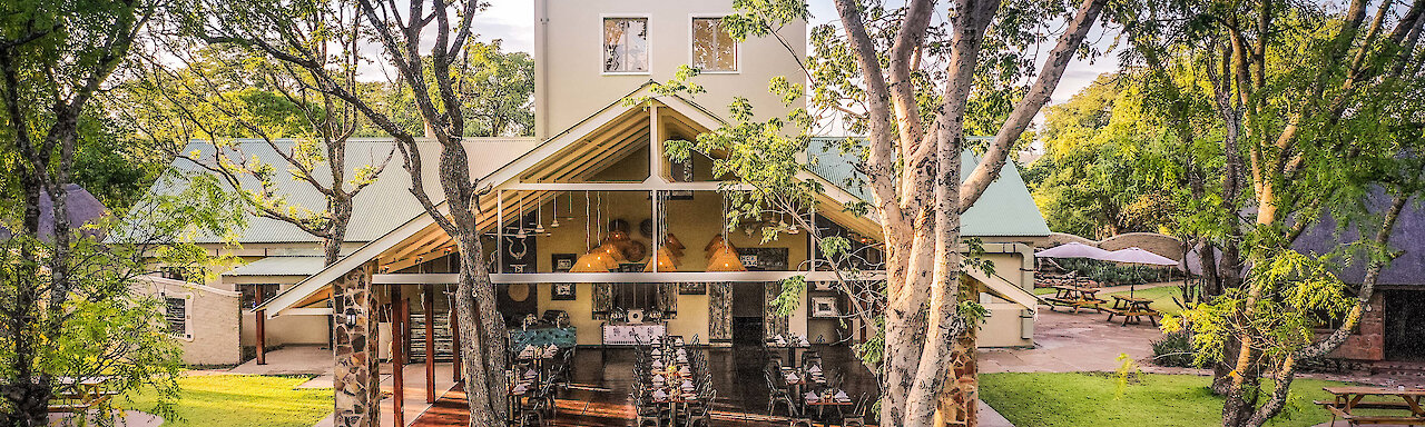 Außenansicht auf das Robins Camp