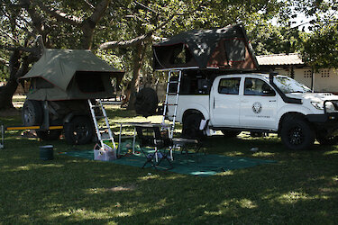 Camping an der Nkhotakota Pottery Lodge