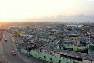 Aussicht auf Accra