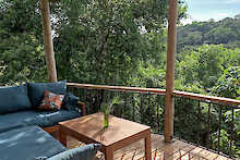 Balkon des Turaco Treetops