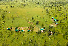 Ewige Weiten um das Narudi Tented Camp