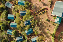 Luftaufnahme des Pembeni Rhotia