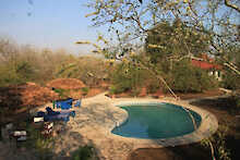 Außenpool in der Mbuyuni Farm Retreat Unterkunft