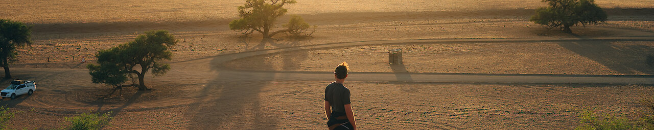 Blick über die Weiten des Namib-Naukluft-Nationalparks