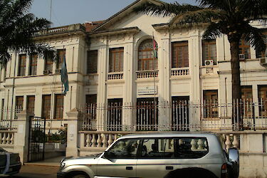 Ministeriumsgebäude in Bissau