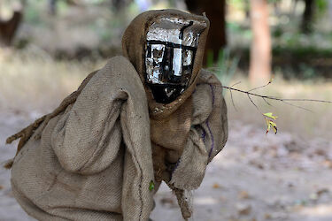 Maske in Casamance