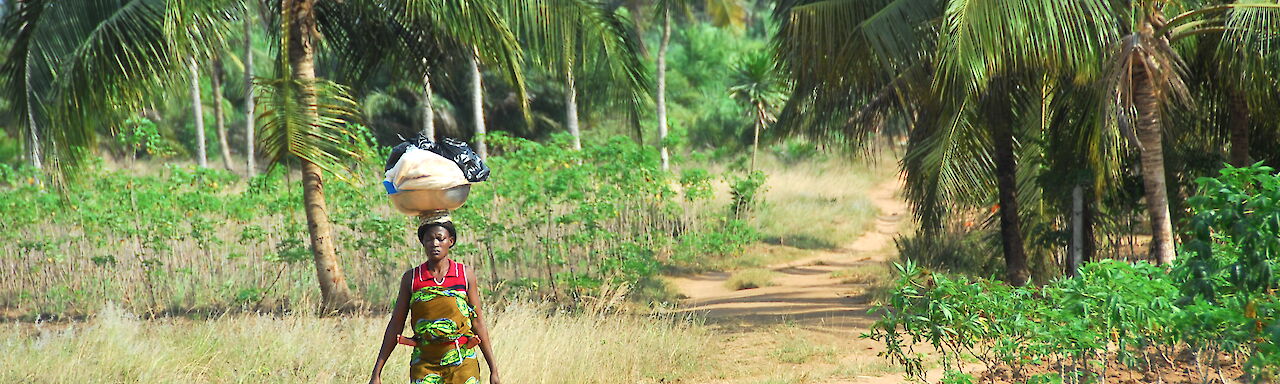 Frau in Togo