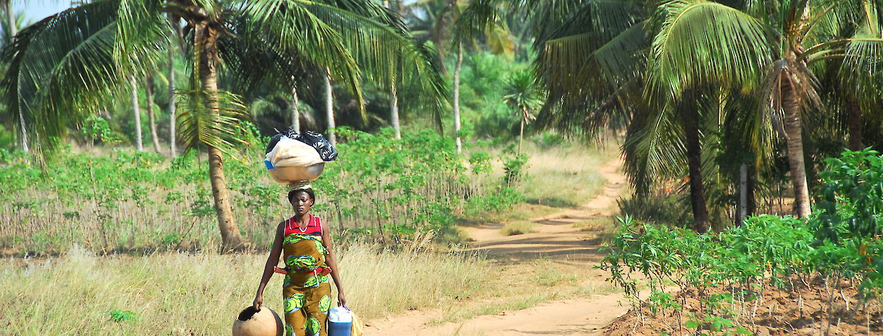 Frau in Togo