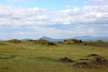 Hügel nördlich des Arusha-Nationalparks