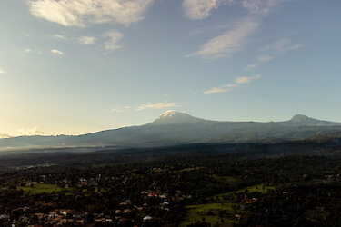 Kilimandscharo über Moshi