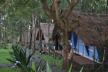 Safari-Zelte der Eco Omo Safari Lodge