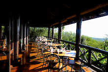 Restaurant der Great Rift Valley Lodge