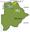 Karte Botswana-Safari Auf Spurensuche in der Wildnis