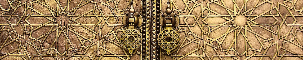 Tor des Königspalastes in Fes