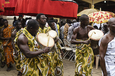 In Kumasi der Stadt der Ashanti
