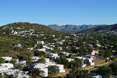 Landschaftskulisse von Windhoek