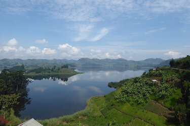 Die Landschaft des Mutandasees