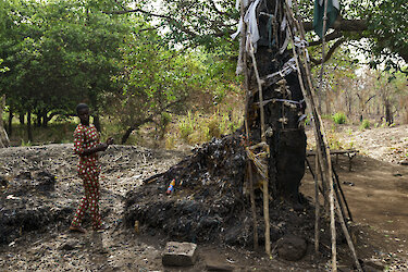 Der Dankoli-Schrein in Dassa-Zoumé