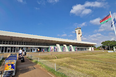 Flughafen Malawi Lilongwe Abreiseterminal