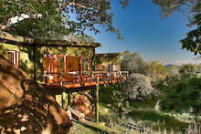 Außenansicht des Pumulani Lodge