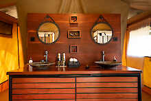 Badezimmer im Nyikani Camp