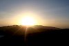 Sonnenuntergang über dem Shira Plateau