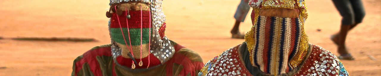 Egun-Masken in Dassa