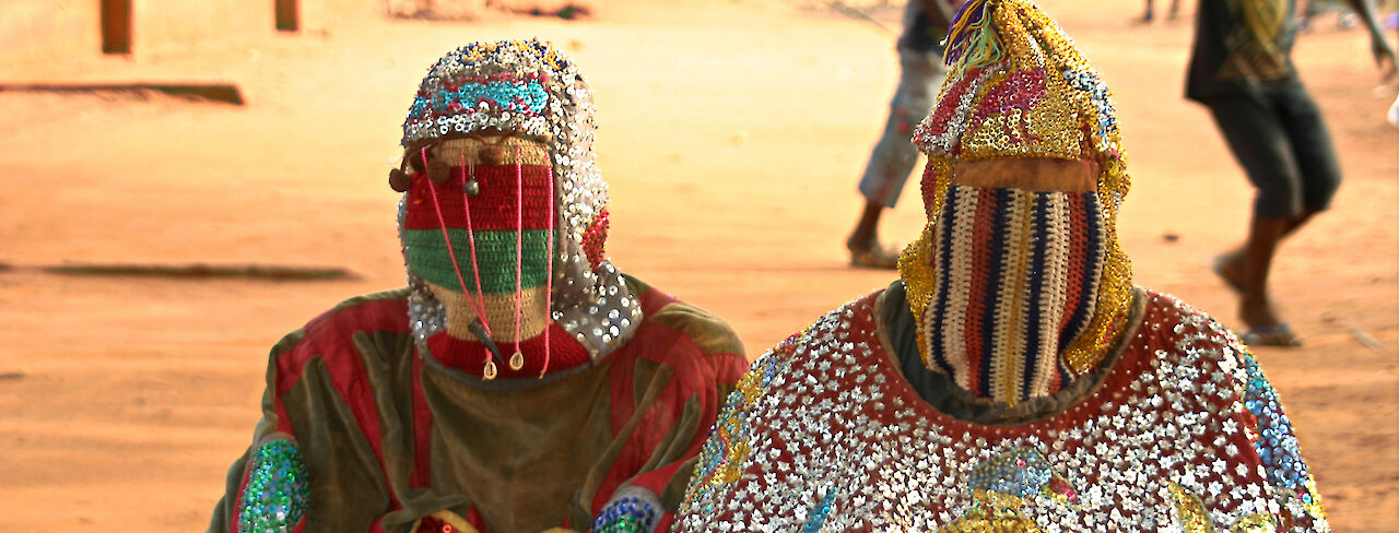 Egun-Masken in Dassa